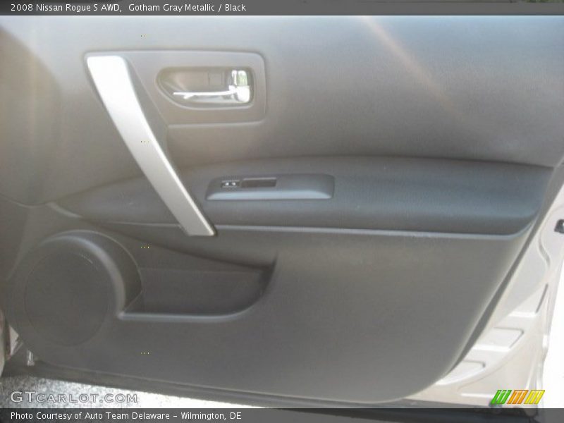 Gotham Gray Metallic / Black 2008 Nissan Rogue S AWD