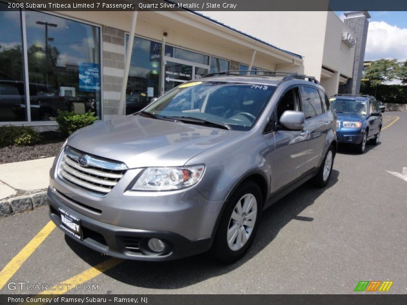 Quartz Silver Metallic / Slate Gray 2008 Subaru Tribeca Limited 7 Passenger