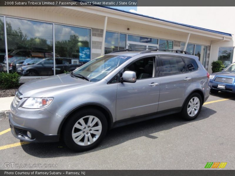 Quartz Silver Metallic / Slate Gray 2008 Subaru Tribeca Limited 7 Passenger