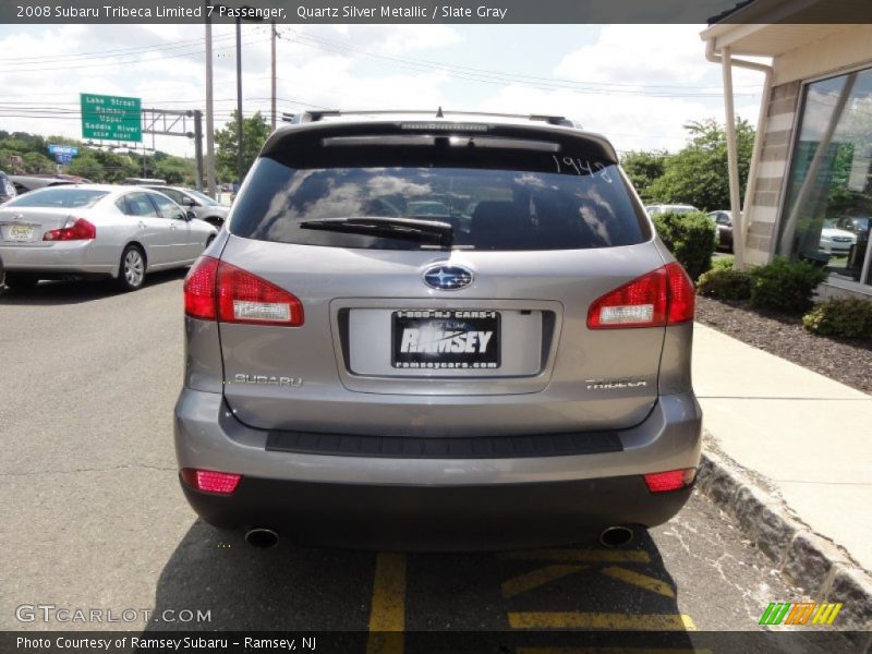 Quartz Silver Metallic / Slate Gray 2008 Subaru Tribeca Limited 7 Passenger