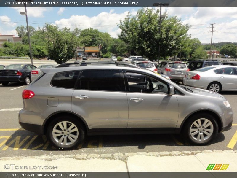Quartz Silver Metallic / Slate Gray 2008 Subaru Tribeca Limited 7 Passenger