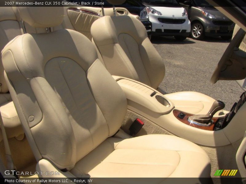 Black / Stone 2007 Mercedes-Benz CLK 350 Cabriolet