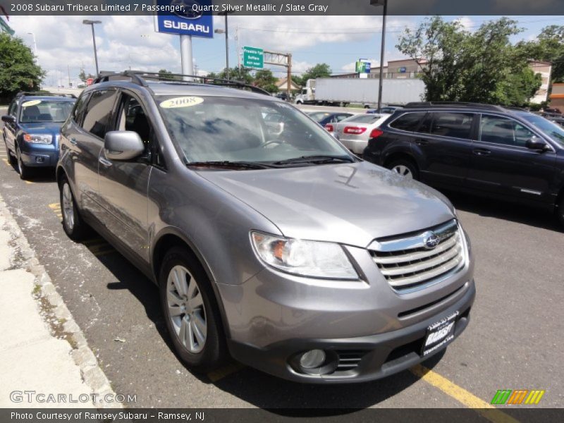 Quartz Silver Metallic / Slate Gray 2008 Subaru Tribeca Limited 7 Passenger