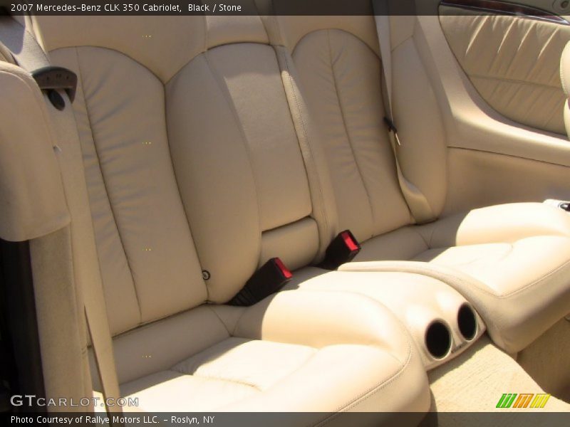 Black / Stone 2007 Mercedes-Benz CLK 350 Cabriolet