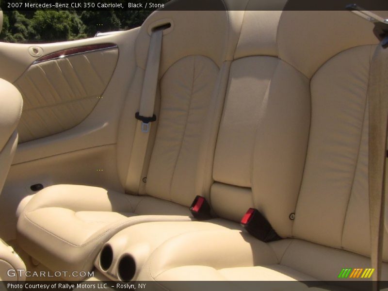 Black / Stone 2007 Mercedes-Benz CLK 350 Cabriolet