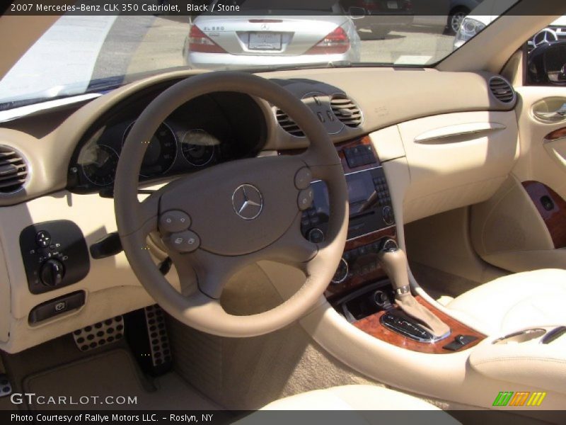 Black / Stone 2007 Mercedes-Benz CLK 350 Cabriolet