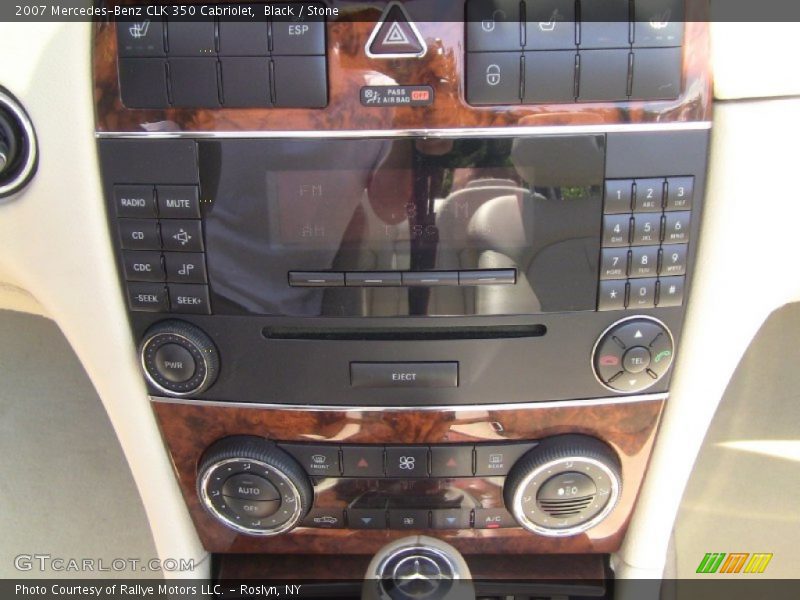 Black / Stone 2007 Mercedes-Benz CLK 350 Cabriolet