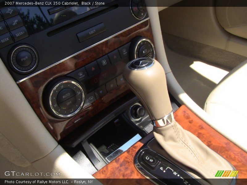 Black / Stone 2007 Mercedes-Benz CLK 350 Cabriolet