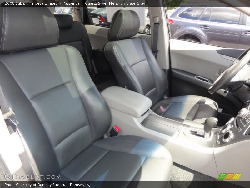 Quartz Silver Metallic / Slate Gray 2008 Subaru Tribeca Limited 7 Passenger