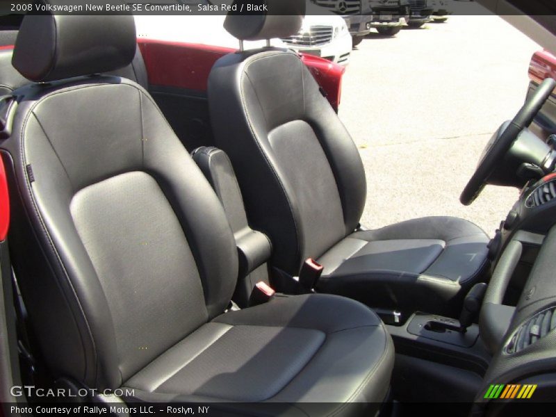  2008 New Beetle SE Convertible Black Interior