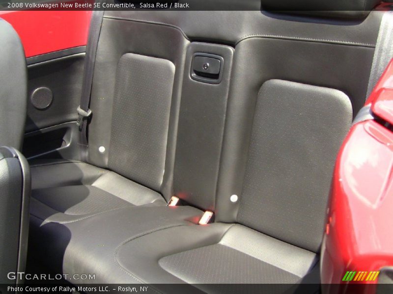  2008 New Beetle SE Convertible Black Interior