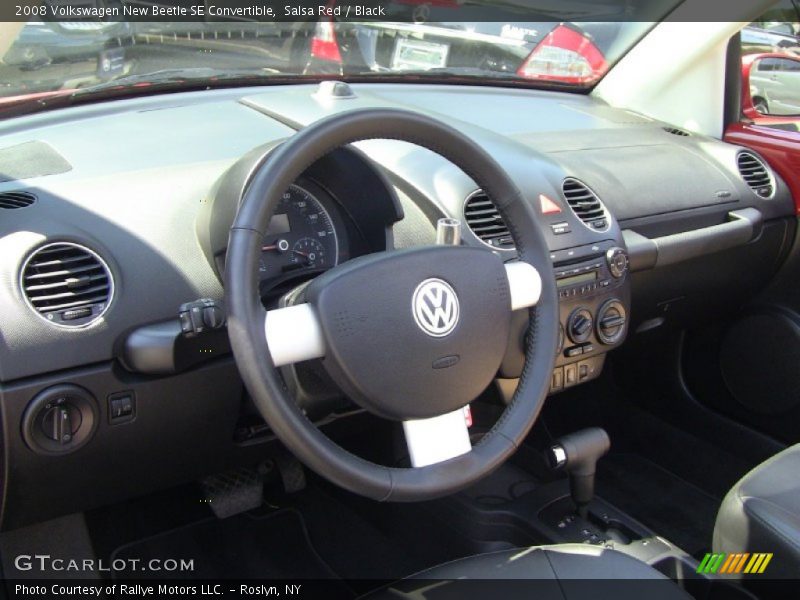 Dashboard of 2008 New Beetle SE Convertible