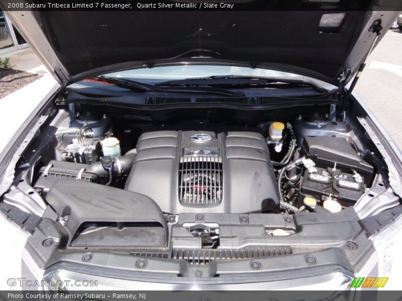  2008 Tribeca Limited 7 Passenger Engine - 3.6 Liter DOHC 24-Valve VVT Flat 6 Cylinder