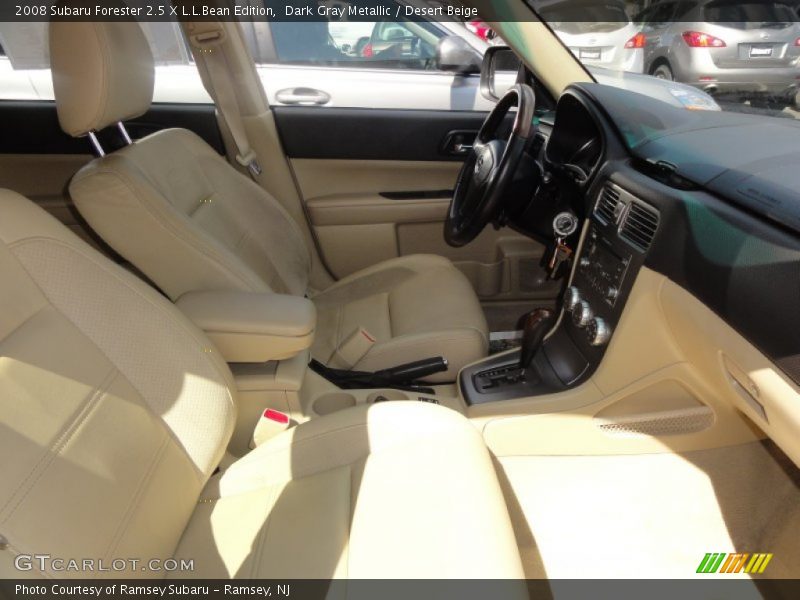 Dark Gray Metallic / Desert Beige 2008 Subaru Forester 2.5 X L.L.Bean Edition