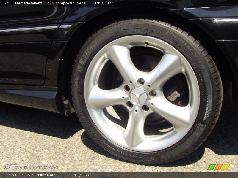 Black / Black 2005 Mercedes-Benz C 230 Kompressor Sedan