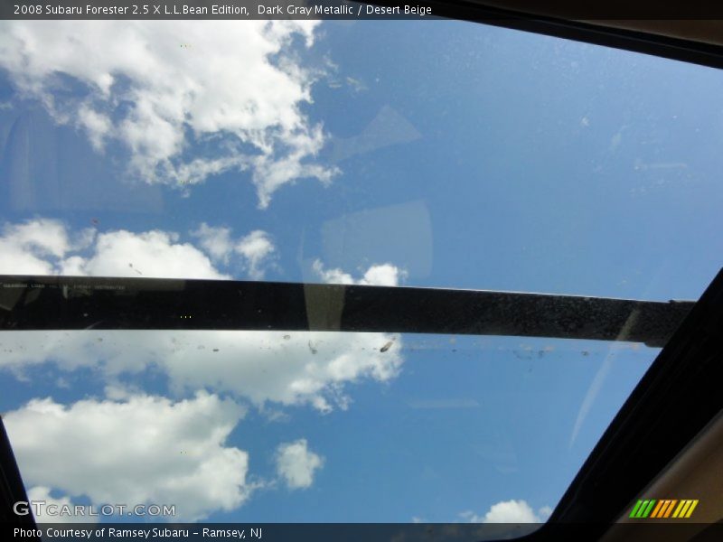 Dark Gray Metallic / Desert Beige 2008 Subaru Forester 2.5 X L.L.Bean Edition