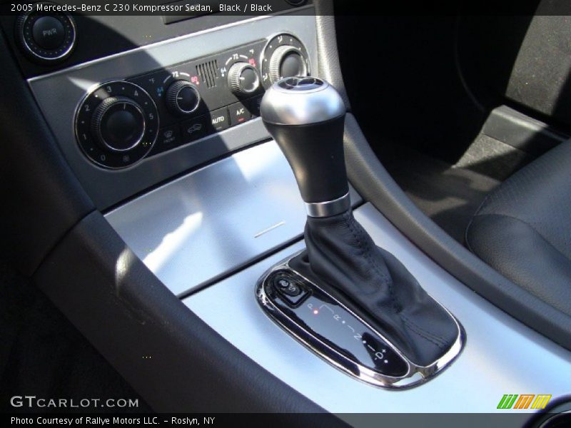Black / Black 2005 Mercedes-Benz C 230 Kompressor Sedan