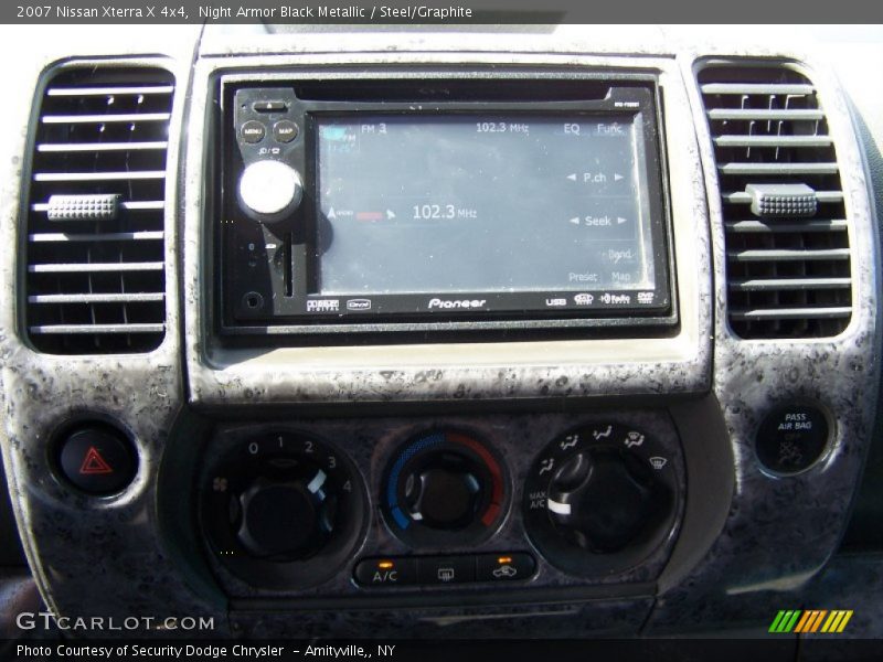 Night Armor Black Metallic / Steel/Graphite 2007 Nissan Xterra X 4x4