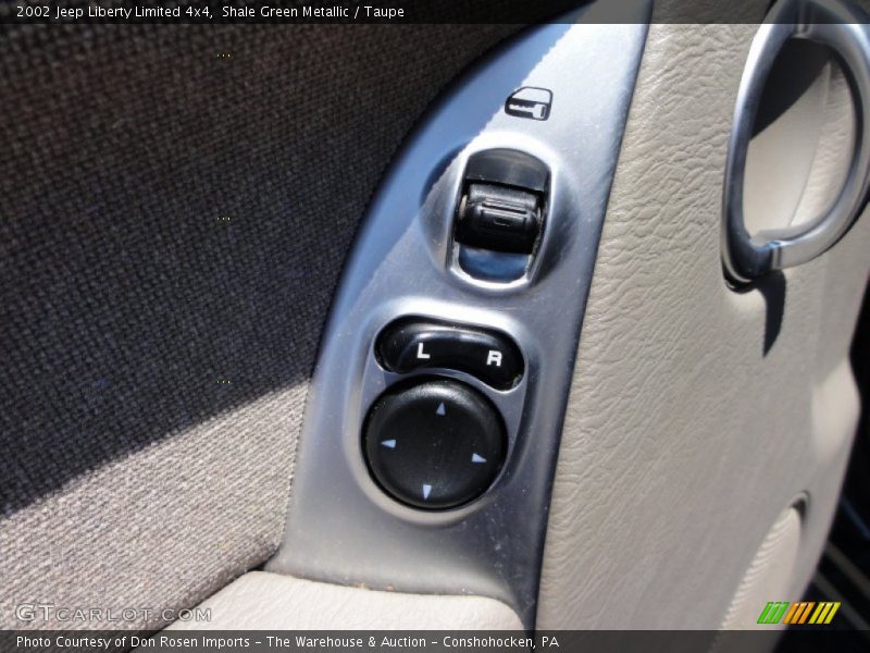 Shale Green Metallic / Taupe 2002 Jeep Liberty Limited 4x4