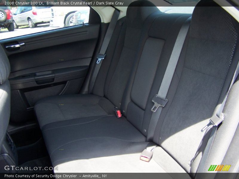 Brilliant Black Crystal Pearl / Dark Slate Gray 2008 Chrysler 300 LX