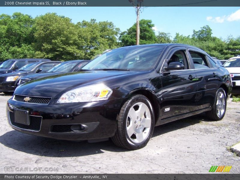 Black / Ebony Black 2008 Chevrolet Impala SS