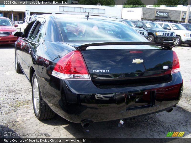 Black / Ebony Black 2008 Chevrolet Impala SS