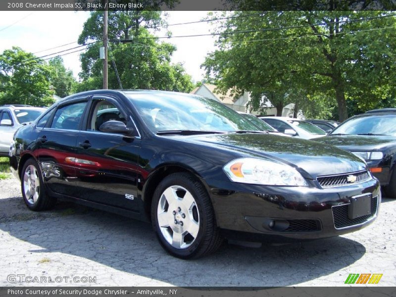 Black / Ebony Black 2008 Chevrolet Impala SS