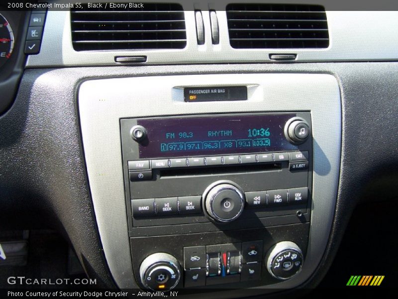 Black / Ebony Black 2008 Chevrolet Impala SS