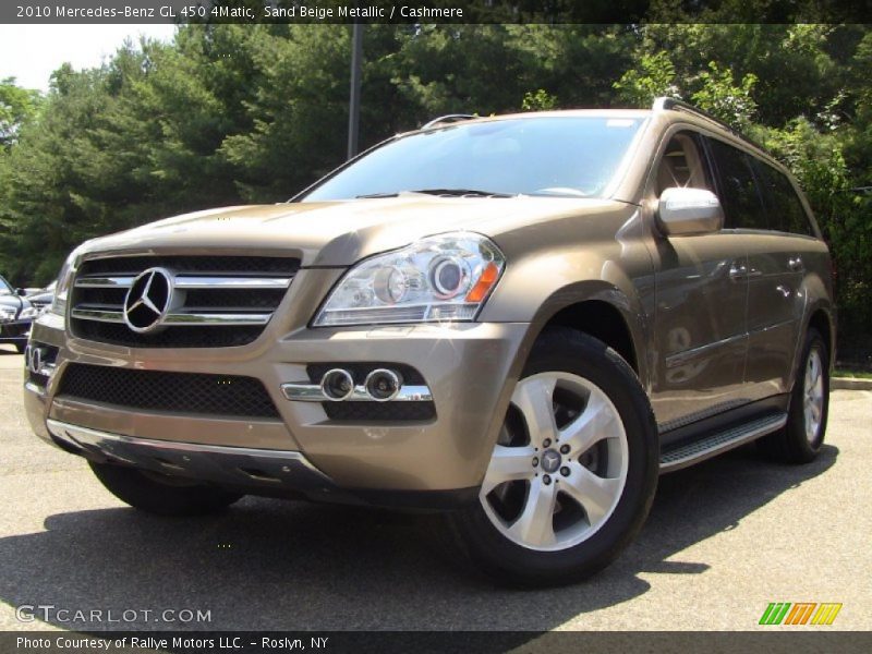 Sand Beige Metallic / Cashmere 2010 Mercedes-Benz GL 450 4Matic