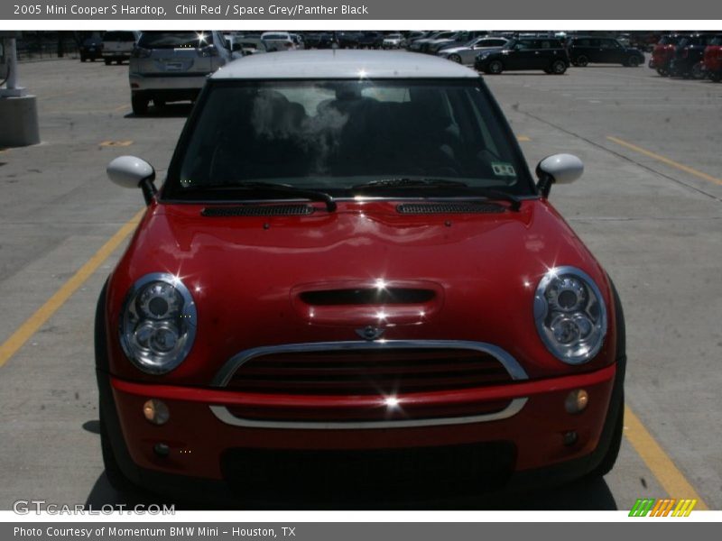 Chili Red / Space Grey/Panther Black 2005 Mini Cooper S Hardtop