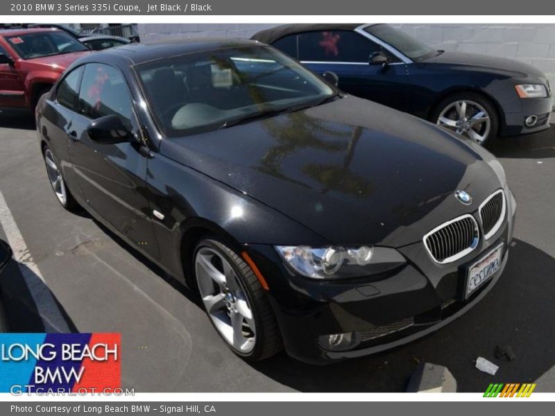 Jet Black / Black 2010 BMW 3 Series 335i Coupe