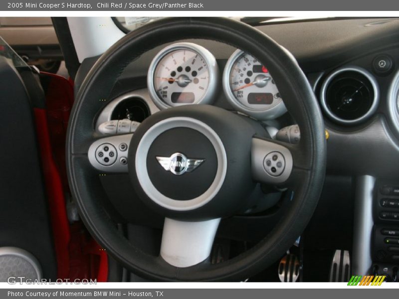 Chili Red / Space Grey/Panther Black 2005 Mini Cooper S Hardtop