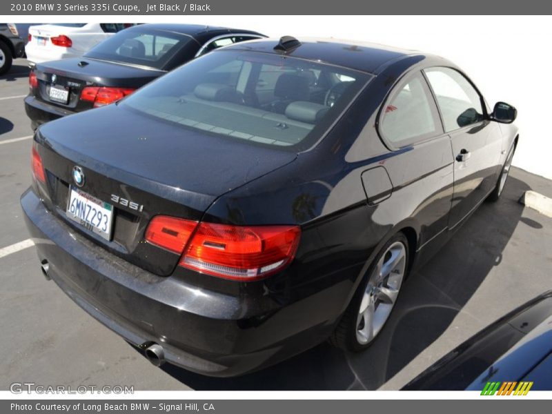 Jet Black / Black 2010 BMW 3 Series 335i Coupe