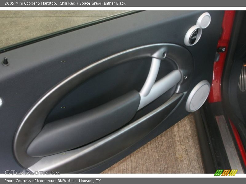 Chili Red / Space Grey/Panther Black 2005 Mini Cooper S Hardtop