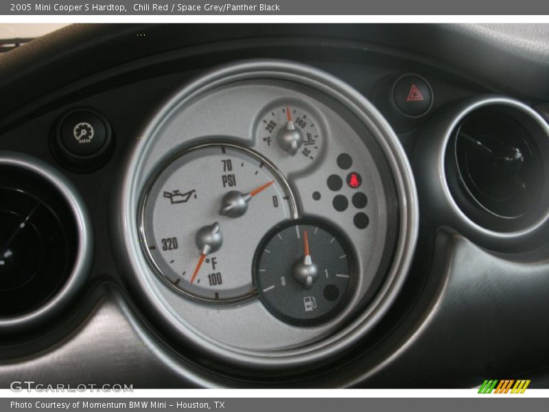 Chili Red / Space Grey/Panther Black 2005 Mini Cooper S Hardtop