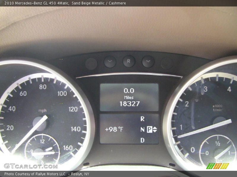 Sand Beige Metallic / Cashmere 2010 Mercedes-Benz GL 450 4Matic