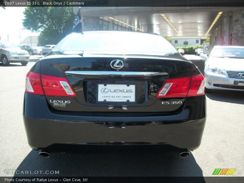 Black Onyx / Cashmere 2007 Lexus ES 350