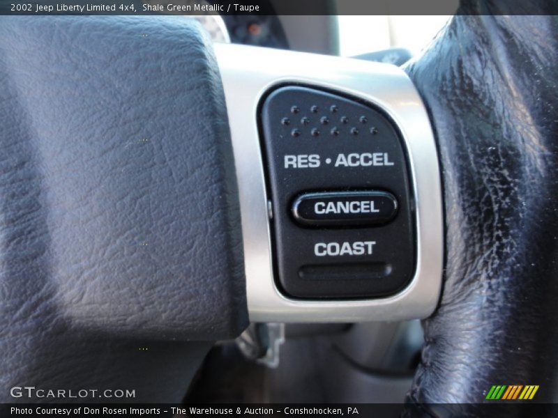 Shale Green Metallic / Taupe 2002 Jeep Liberty Limited 4x4