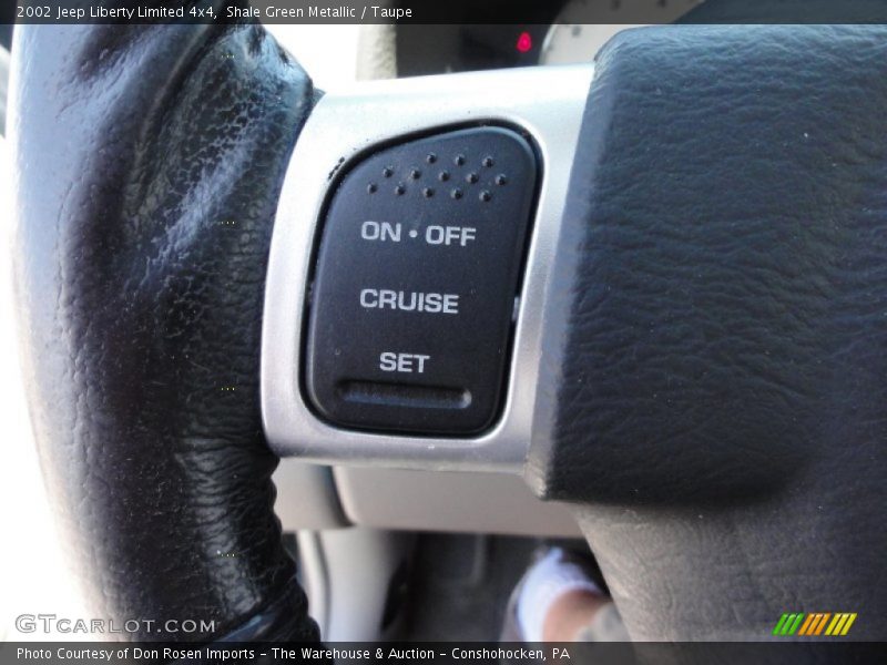 Shale Green Metallic / Taupe 2002 Jeep Liberty Limited 4x4