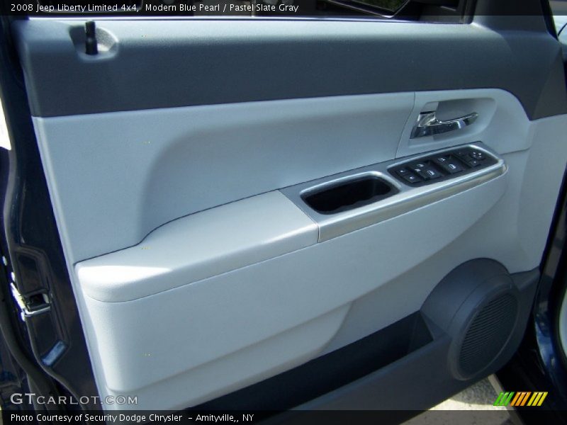 Modern Blue Pearl / Pastel Slate Gray 2008 Jeep Liberty Limited 4x4