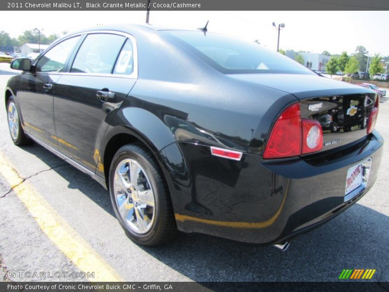 Black Granite Metallic / Cocoa/Cashmere 2011 Chevrolet Malibu LT