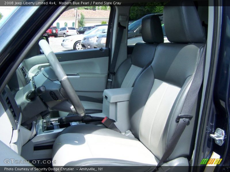 Modern Blue Pearl / Pastel Slate Gray 2008 Jeep Liberty Limited 4x4