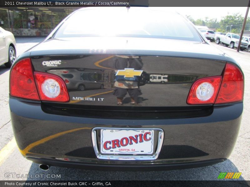 Black Granite Metallic / Cocoa/Cashmere 2011 Chevrolet Malibu LT