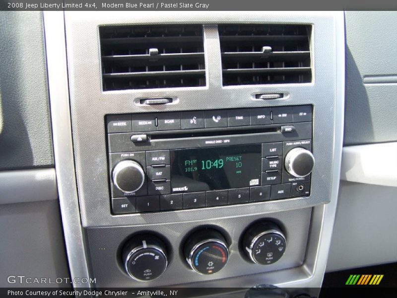 Modern Blue Pearl / Pastel Slate Gray 2008 Jeep Liberty Limited 4x4