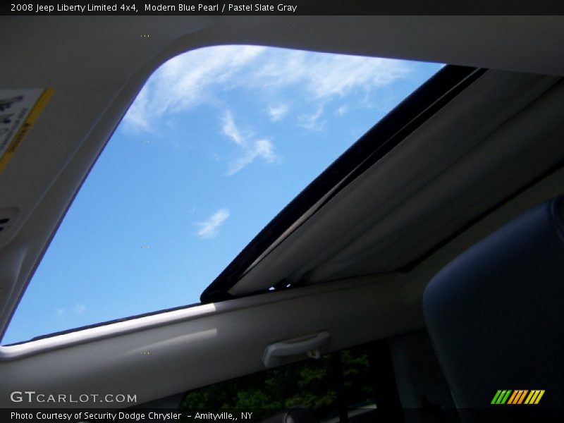 Modern Blue Pearl / Pastel Slate Gray 2008 Jeep Liberty Limited 4x4