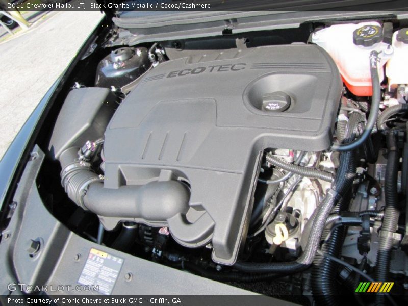 Black Granite Metallic / Cocoa/Cashmere 2011 Chevrolet Malibu LT