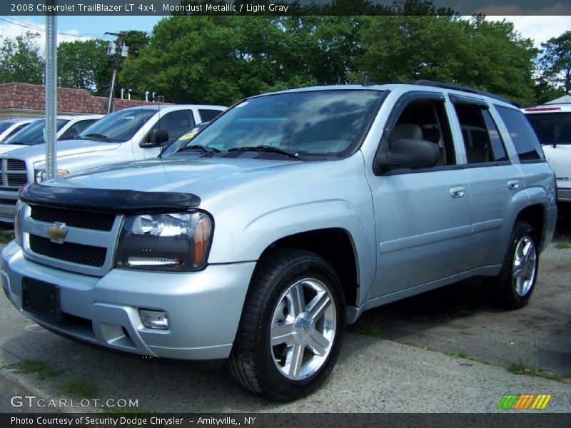 Moondust Metallic / Light Gray 2008 Chevrolet TrailBlazer LT 4x4