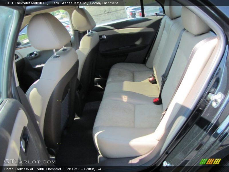Black Granite Metallic / Cocoa/Cashmere 2011 Chevrolet Malibu LT