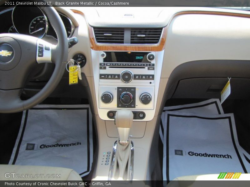 Black Granite Metallic / Cocoa/Cashmere 2011 Chevrolet Malibu LT