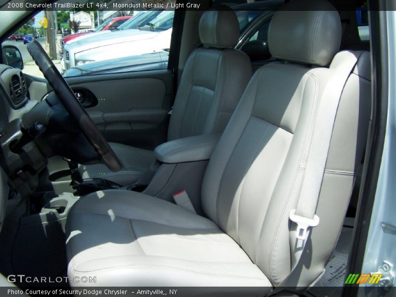 Moondust Metallic / Light Gray 2008 Chevrolet TrailBlazer LT 4x4